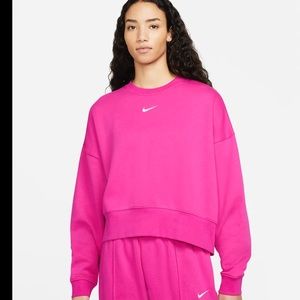 Nike Sportswear Collection Essentials Oversized Fleece Crew Neck 2X